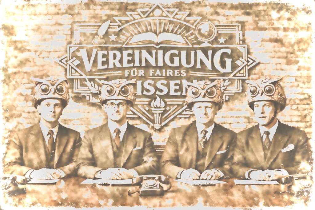 Founders of Vereinigung für faires Wissen in the early years
